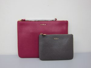 FURLA・高価買取・大阪神戸・フラットポーチ 2点セット・ロイヤルブランドバック買取