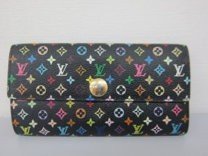 ルイ・ヴィトン高価買取大阪神戸・モノグラムマルチカラー ポルトフォイユサラ