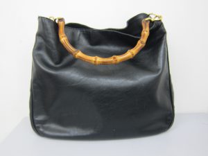 グッチ高価買取・バンブーワンショルダーバック・レザー大阪神戸買取