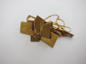 K18金 タイピン・カフス買取 大阪神戸 金ジュエリー高価買取査定