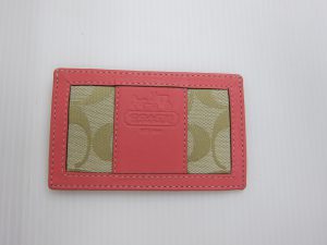 コーチ高価買取大阪神戸・ハンプトンシグネチャーパスケース 買取