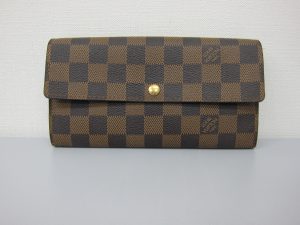 ルイ・ヴィトン・高価買取・大阪神戸・ダミエ・ポルトフォイユサラ・N61734買取