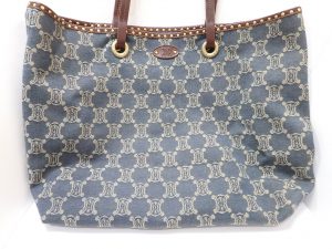 セリーヌ買取　セリーヌトートバッグ買取　マカダム柄　大阪神戸