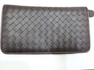 ボッテガ買取　イントレチャート長財布高価買取　大阪神戸