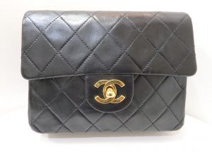 シャネル買取　ラムスキンマトラッセチェーンバッグ　高価買取　キャビアスキン