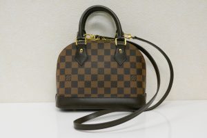 ルイヴィトンN41221ダミエアルマBBハンドバッグ高価買取大阪神戸