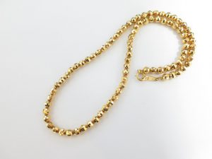 重量のある金のネックレス 高価買取 K18価格 金の無料査定