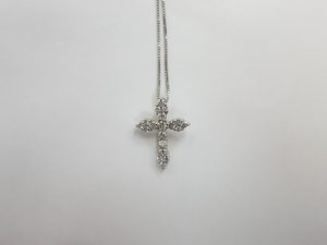メレダイヤモンド ジュエリー 高額査定 ミニクロスペンダント買取