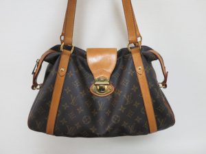 ルイヴィトン ストレーザPM ヌメ革焼け 高価買取 バッグ 無料査定