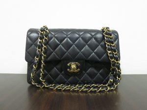 シャネル マトラッセチェーンバッグ 高価買取 黒 ゴールド金具
