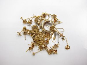 K18金ピアス＆ネックレス総重量12.4ｇ買取致しました。