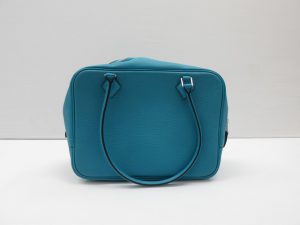 エルメス ミニプリュム 買取 大阪・神戸 夏らしい青系バッグ 高価買取