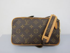 ルイ・ヴィトン高価買取・ポシェットマルリーバンドリエール・M51828モノグラム 大阪神戸