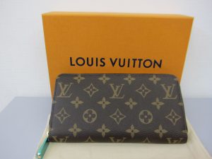 ルイ・ヴィトン高価・ジッピーウォレット・Ｍ41894・ローズバレリーヌ大阪神戸