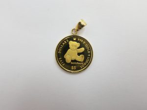 金 コイン 買取 大阪 神戸 K24 K18 クック諸島 テディベア エリザベス