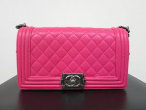 シャネル 高価買取 大阪 神戸 ボーイシャネル A67086 ブランドバッグ