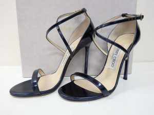 ジミーチュウ高価買取・HESPER110 ストラップ サンダル大阪神戸