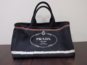 プラダ買取大阪、神戸カナパトートＢＮ1872高価買取査定