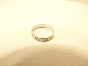 金買取大阪神戸Ｋ14金ＷＧリング高価買取査定ホワイトゴールド