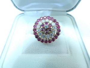 宝飾ジュエリー買取大阪、神戸デザインリング買取ダイヤ、ルビースイング