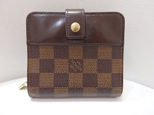 ルイヴィトン買取大阪、神戸ダミエコンパクトジップＮ61668買取