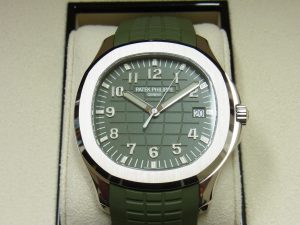 パテックフィリップ 買取 神戸 大阪 アクアノート 5168G カーキグリーン